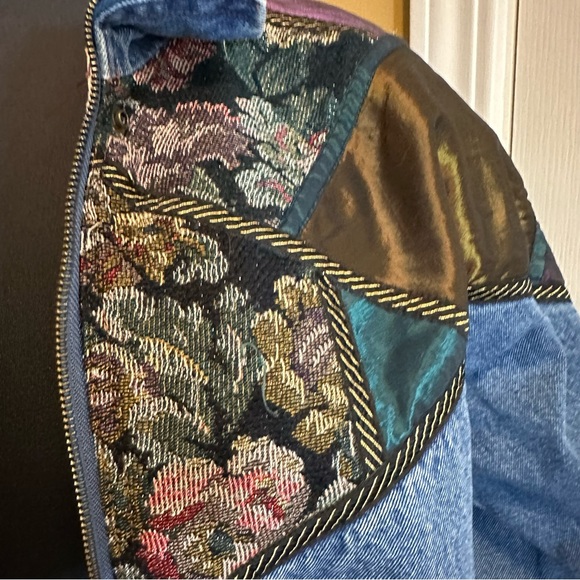 Women Vintage Denim vintage 80’s lined be in the current seen denim jacket - Picture 15 of 16